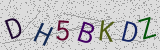 Défi visuel du captcha