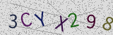 Défi visuel du captcha