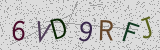 Défi visuel du captcha