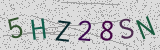 Défi visuel du captcha