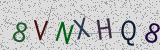 Défi visuel du captcha