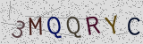 Défi visuel du captcha