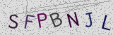Défi visuel du captcha