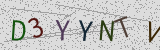 Défi visuel du captcha