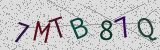 Défi visuel du captcha